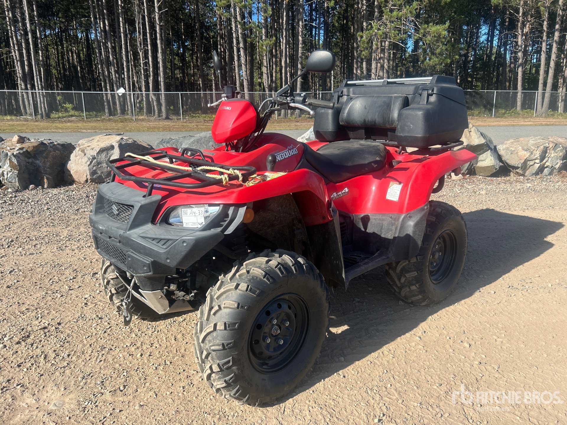 2018 Suzuki 750 4x2 ATV