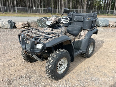 2007 Honda TRX500FM 4x4 ATV