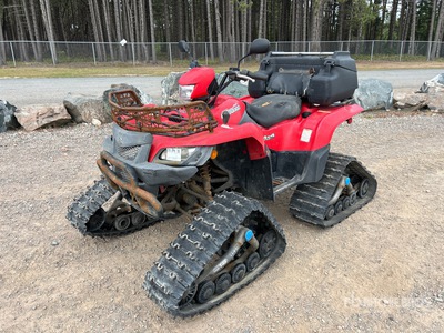 2012 Suzuki King Quad 750 AXI Tracked VTT