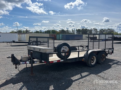 2010 Gatormade 16 ft T/A Utility Trailer