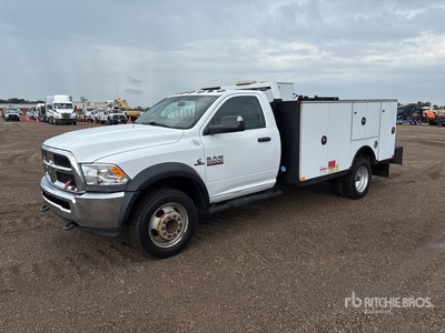 2017 Ram 5500 4x4 Utility Truck