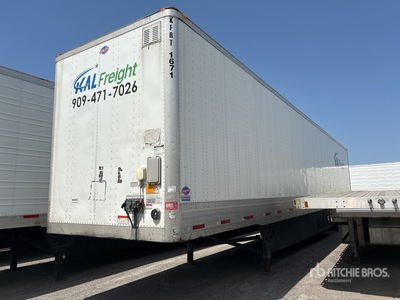 2023 Utility VS2DX 53 ft x 102 in T/A Van Trailer