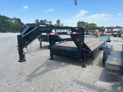 2018 Norstar 25 ft T/A Gooseneck Equipment Trailer