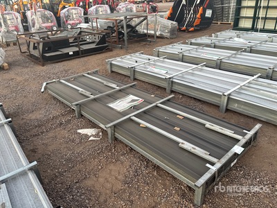Quantity of (100) 2025 KJ K0311B Corrugated Steel Sheets (Unused)