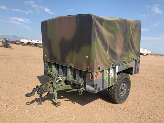 2009 US ARMY Tank Automotive Command M1101 Cargo Trailer