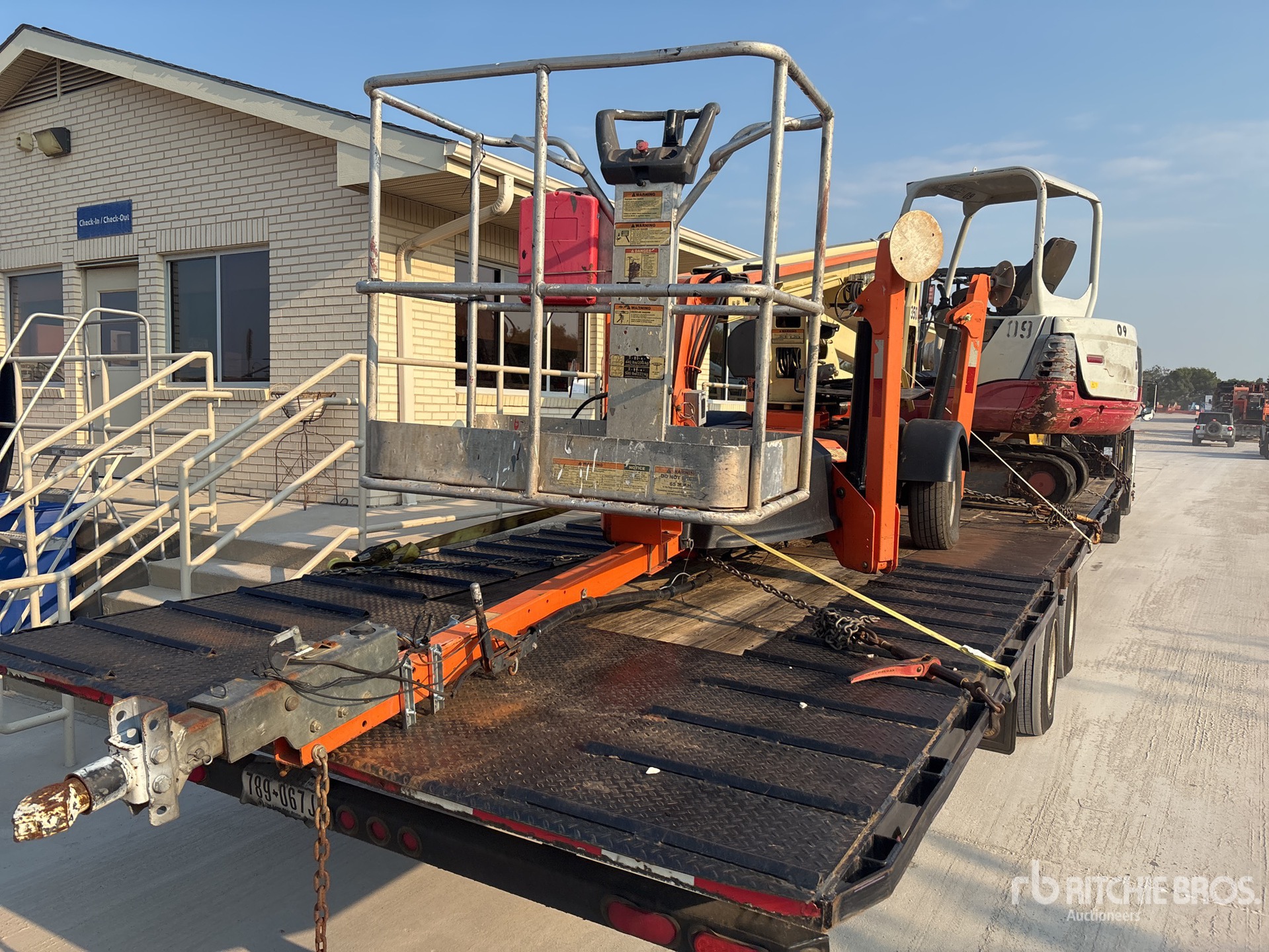 2017 JLG T350 Elévateur remorquable