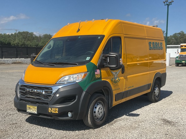 2022 Dodge 2500 Pro Master Mobile Office Upfitted Cargo Van