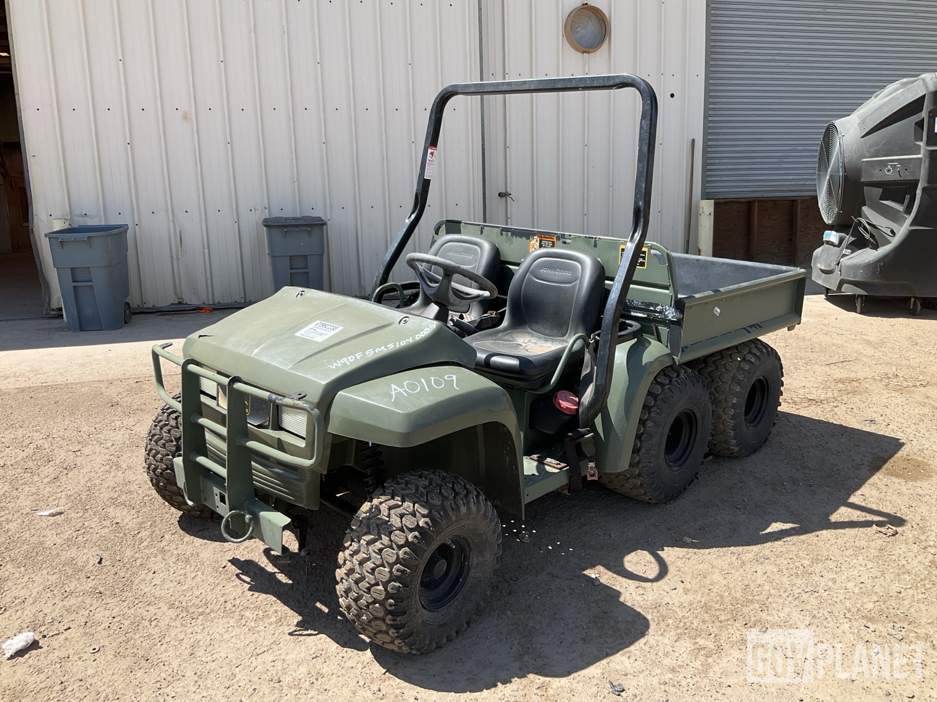 Surplus John Deere Gator 6x4 Utility Vehicle in Yermo, California