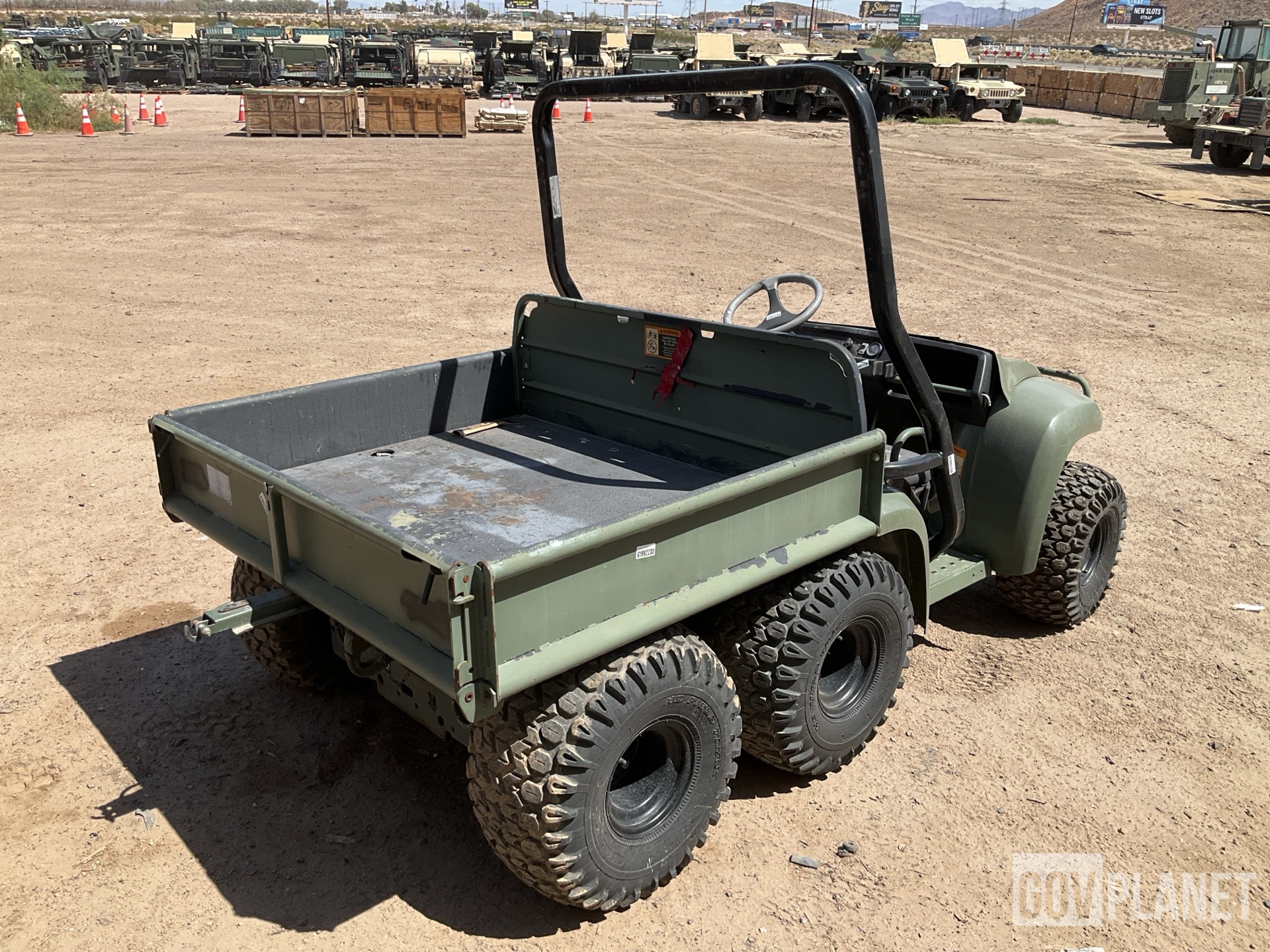 Surplus John Deere Gator 6x4 Utility Vehicle in Yermo, California