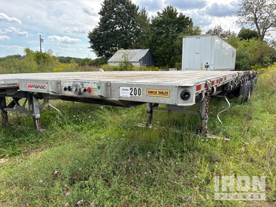 2023 Manac 53 ft Quad/A フラットベッドトレーラー