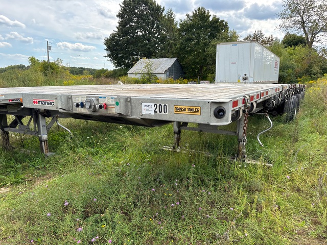 2023 Manac 53 ft Quad/A Flatbed Trailer 2023 Manac 53 ft Quad/A Flatbed Trailer