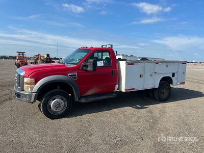 2008 Ford F-550 4x4 Utility Truck
