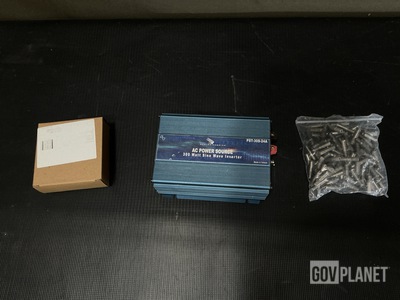 (6) Retainers, (84) Pin-Rivets, (5) Power Inverters & Assorted Items