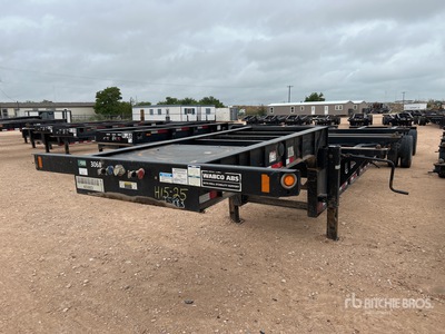 2021 Fontaine HADCC42WSA Spread Axle T/A Sand Box Remolque Portacontenedores