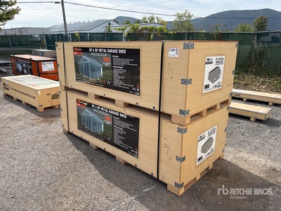 TMG MS2630 26 ft x 30 ft Metal Garage Unterstand (Unused)