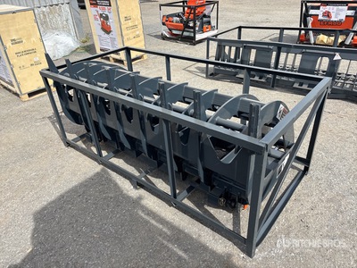 TMG RG72 72 in Grapple Skid Steer Root Rake (Unused)