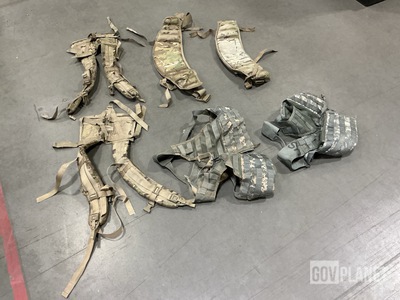 (29) Fighting Load Carriers, (23) Molded Waist Belts & Assorted Items