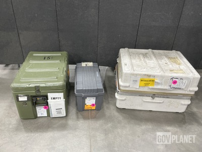 (9) Assorted Storage Cases