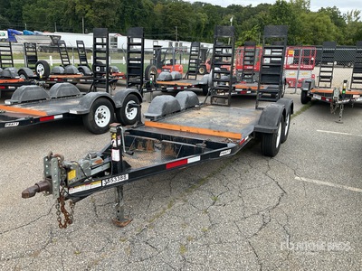 2018 Pratt CP0510 10 ft T/A Equipment Trailer