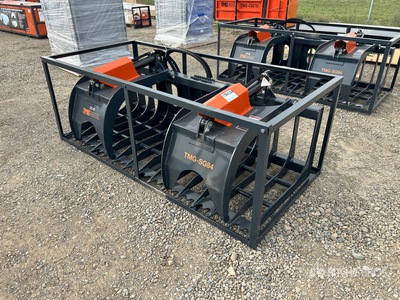 TMG SG84 84 in Skeleton Skid Steer Grapple (Unused)