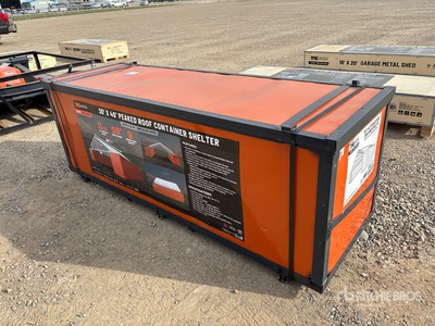 TMG ST3040C 30 ft x 40 ft Container Shelter (Unused)