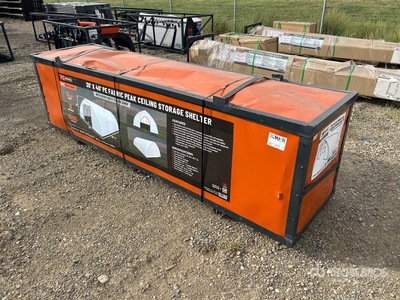TMG ST3040E 30 ft x 40 ft Peak Ceiling Bâtiment d'entreposage (Unused)