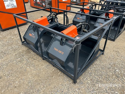 TMG GB72 72 in Skid Steer Grapple Bucket (Unused)