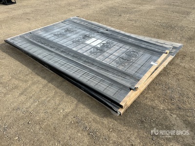 TMG MG20 20 ft Wrought Iron Bi-Parting Driveway Gate (Unused)