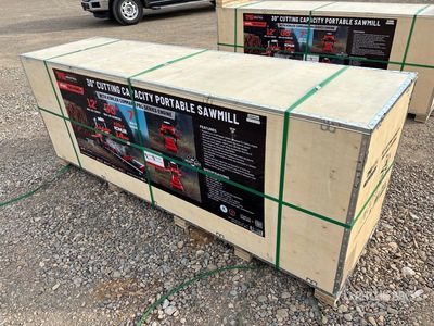 TMG PSM30 30 in Stationary Sawmill (Unused)