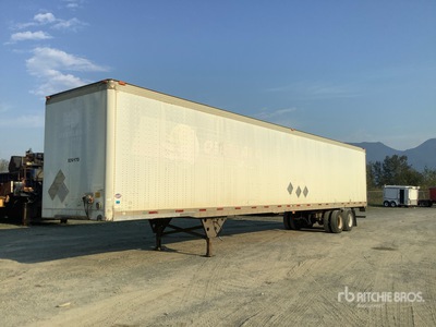 2003 Utility 53 ft x 102 in Sliding T/A Rimorchio furgonato
