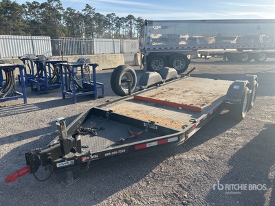 2020 MMDI 14 ft T/A Equipment Trailer