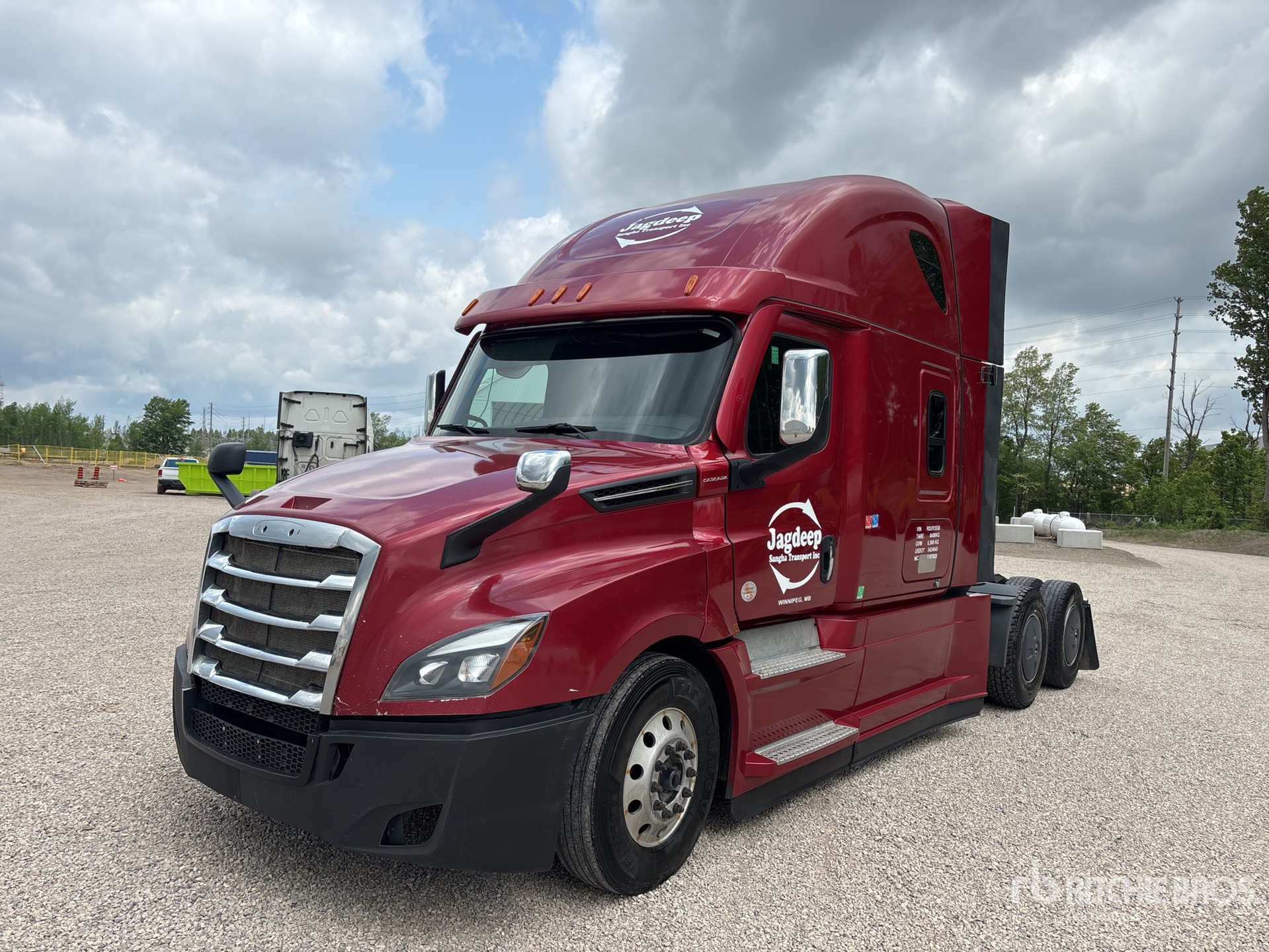 2024 Freightliner Cascadia 126 6x4 T/A Sleeper Truck Tractor