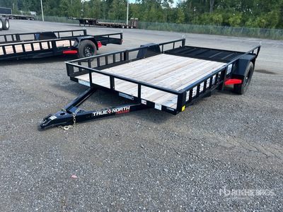 2024 True North 14 ft S/A Utility Trailer (Unused)