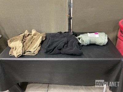 (49) Cold Weather Jackets, (1) Pair of Cold Weather Overalls & Assorted Items