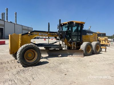 2018 John Deere 872G AWD モーターグレーダー