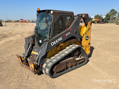 2018 John Deere 317G Oruga cargadora compacta