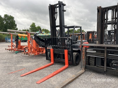 2018 Toyota 8FD60U 12000 lb Pneumatic Tire Heftruck