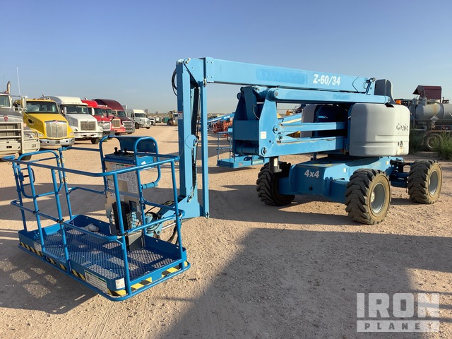ELEVADOR ARTICULADO 2007 GENIE 4WD Z6034