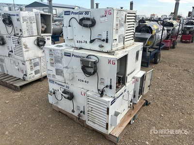 Quantity of (10) L.B. White TS080 80000 BTU DF Space Heater
