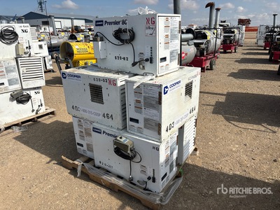 Quantity of (7) L.B. White TS080 80000 BTU DF Space Heater