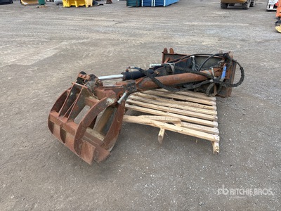 31 in Q/C Skid Steer Grapple