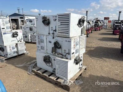 Quantity of (9) L.B. White TS080 80000 BTU DF Space Heater