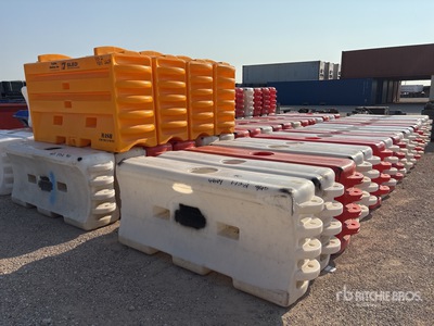 Quantity of (40) Water Barricades
