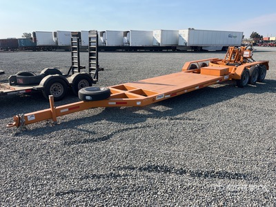 2018 Tensas Machine 1600 25 ft Tri/A Turn Point Hydraulic Planter/Header Remorque pour équipement