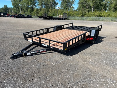 2024 True North 14 ft S/A Utility Trailer (Unused)