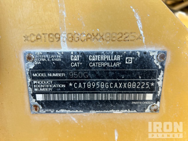 CARGADOR FRONTAL 2003 CATERPILLAR 950GSERIESII