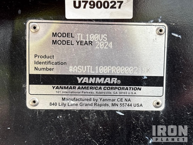 MINI CARGADOR SOBRE ORUGAS 2024 YANMAR TL100VS