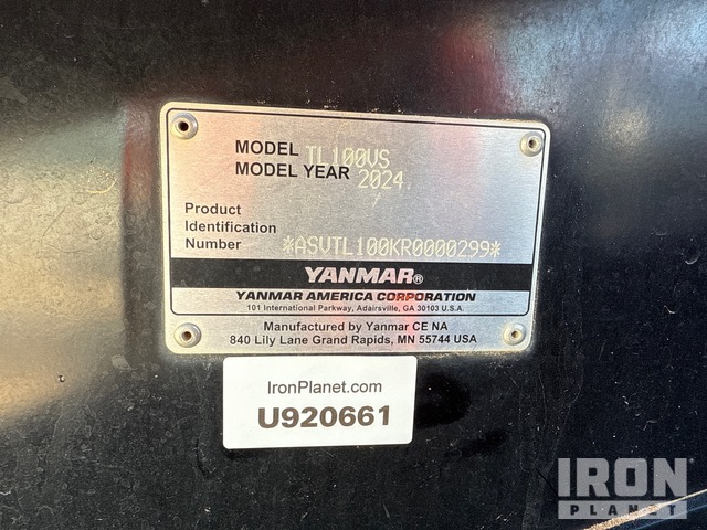 MINI CARGADOR SOBRE ORUGAS 2024 YANMAR TL100VS