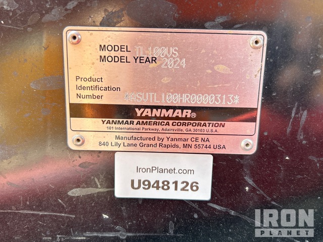 MINI CARGADOR SOBRE ORUGAS 2024 YANMAR TL100VS