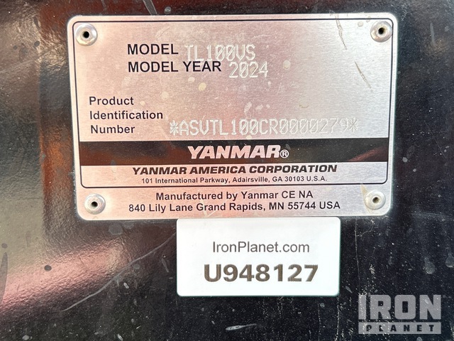MINI CARGADOR SOBRE ORUGAS 2024 YANMAR TL100VS